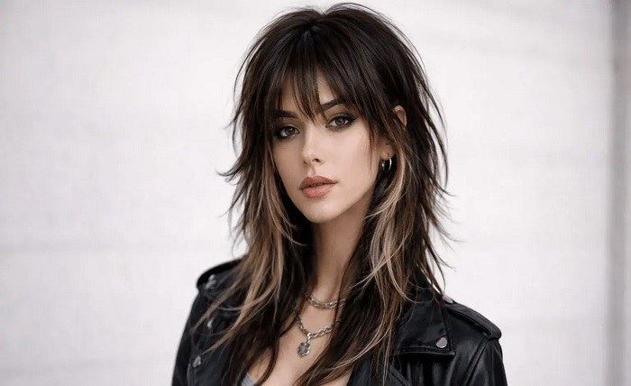 long wolf cut