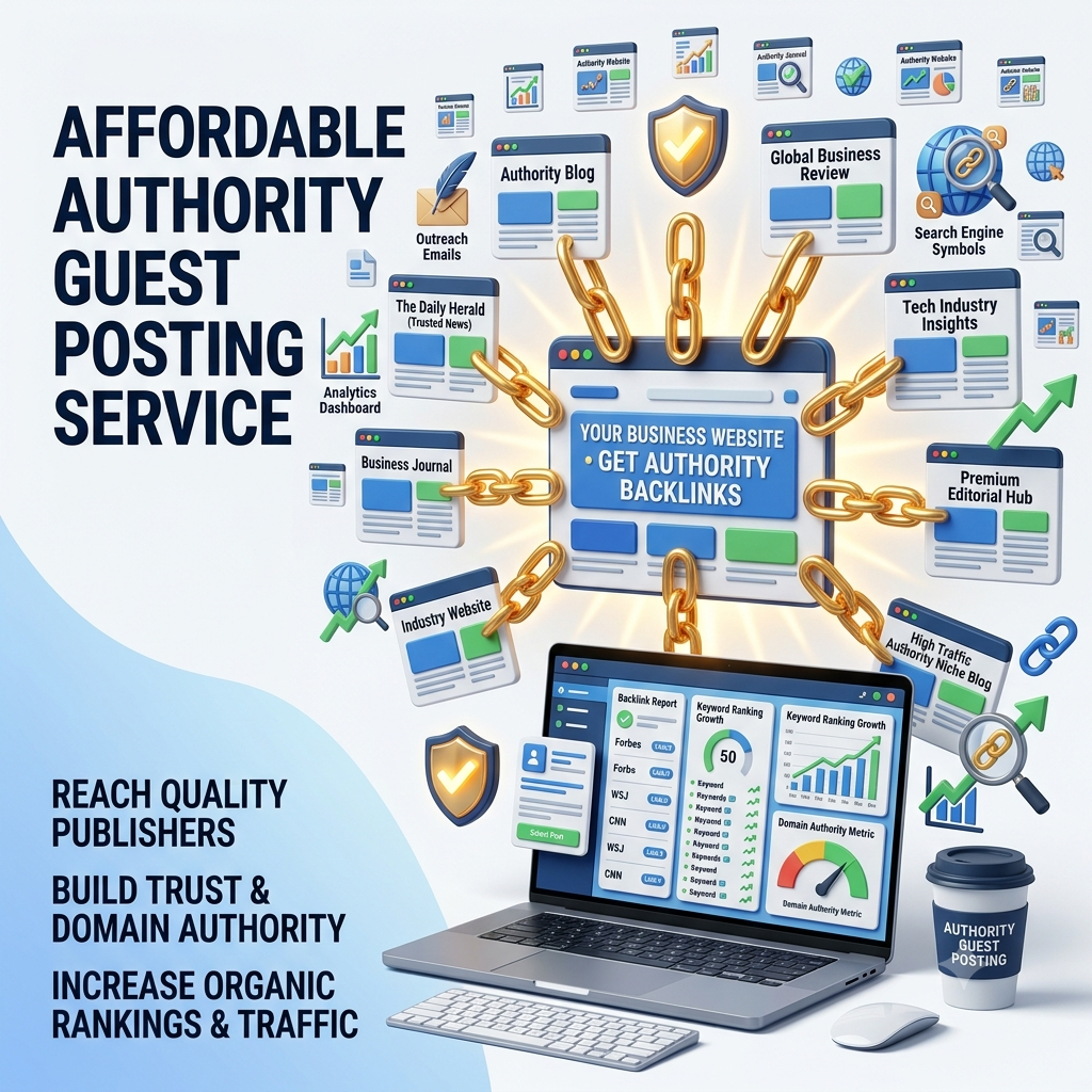 Best Authority Guest Posting Service to Skyrocket Domain Authority