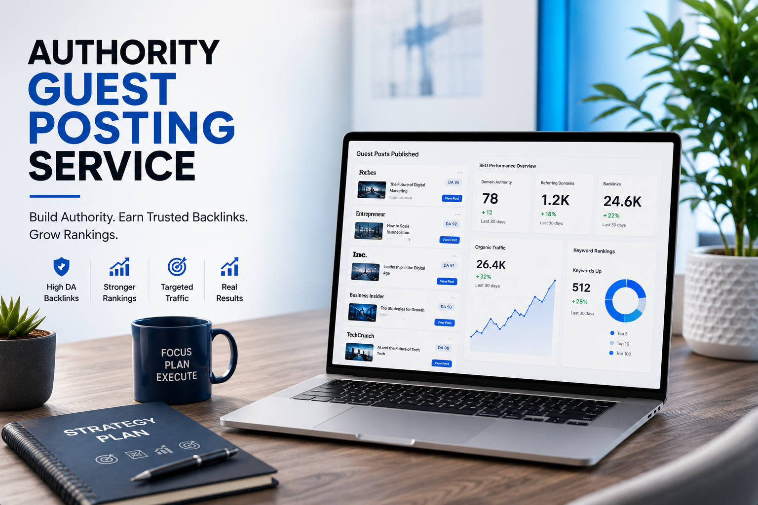 Professional Authority Guest Posting Service to Build Brand Authority